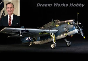 Award Winner gebaut 1/32 George.H.W.Bush TBM Avenger "Barbara III" weiß 2 1944 + PE - Bild 1 von 24