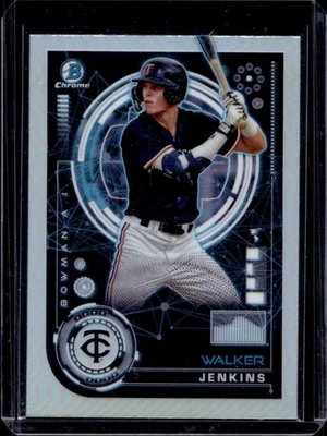 2024 Bowman Walker Jenkins A.I. #BAI-10 Twins - Image 1 of 2