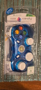 PDP Rock Candy Blueberry Boom Wired Controller For Xbox 360 Brand New Sealed - Picture 1 of 6
