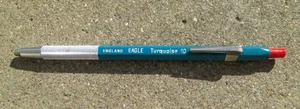 England Adler türkis 10 Minen Halter Druckbleistift OHNE MINE - Bild 1 von 4