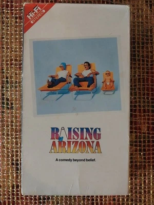 Raising Arizona (VHS 1987 CBS Fox) Nicholas Cage Holly Hunter - Image 1 of 4