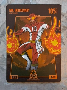 #BF-160 Mr. Irrelevant Battlefoil 2025 Alpha Aggiornamento Bo Jacksons Battle Arena - Foto 1 di 1