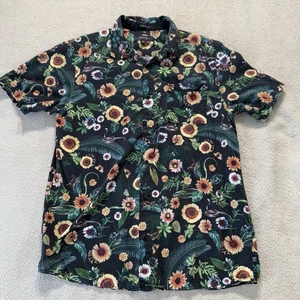 ROARK Menara Flora Hemd mit Knopfleiste Hawaii-Stil Herren Medium - Bild 1 von 14