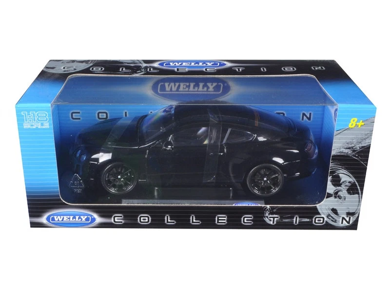 Bentley Continental Supersports Black 1/18 Diecast Car Model by Welly - Image 1 of 1