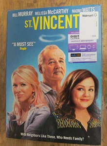 ST VINCENT WIDESCREEN DVD BILL MURRAY MELISSA MCCARTHY W/SLIPCOVER FREE SHIPPING - Foto 1 di 1