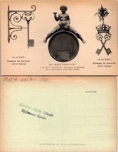Postal de colección - MUSEE CARNAVALET - LE PETIT BACCHUS A LA CLEF - Enseigne de Serr - - Imagen 1 de 1