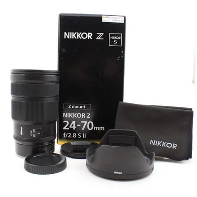 * CAJA ABIERTA EXCELENTE * Lente Nikon NIKKOR Z 24-70mm f/2.8 S II Foto 1 de 4