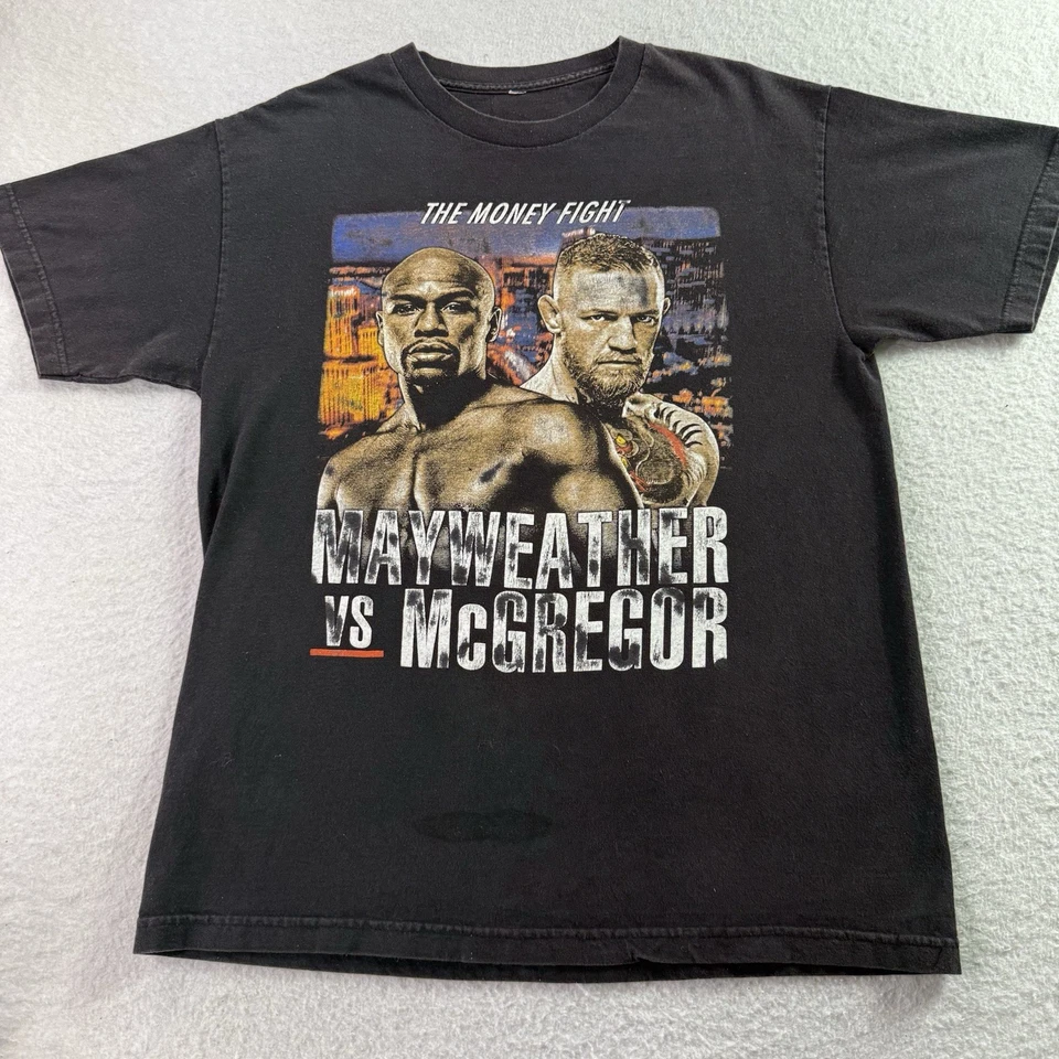 Camiseta promocional The Money Team Connor Mcgregor Mayweather Fight para hombre talla mediana Foto 1 de 4
