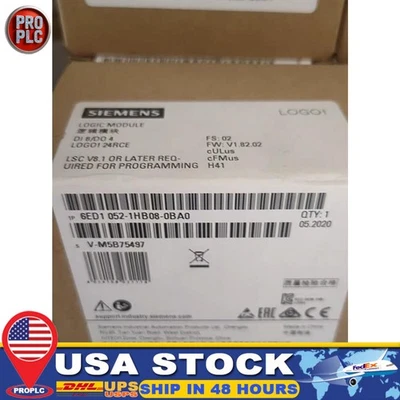 1PC NEW Siemens 6ED1052-1HB08-0BA0 6ED1 052-1HB08-0BA0 Free shipping - Image 1 of 3