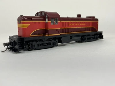 Kato HO Chicago Great Western CGW Unnumbered Alco RS-2 DC Powered 37-2103 - Image 1 of 4