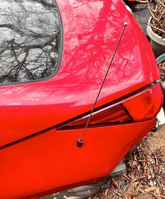 21" Stainless Steel Antenna Mast Power Rod Radio AM/FM for Nissan 350Z 2003-2009 - Image 1 of 4