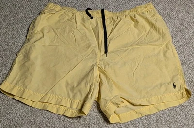 Baús de natação vintage Ralph Lauren polo esporte forrado GG - Imagem 1 de 4