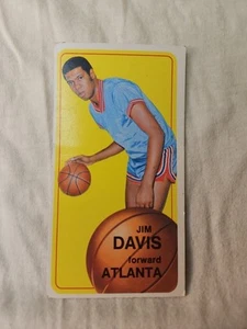 1970 TOPPS BASKETBALL #54 JIM DAVIS ATLANTA HAWKS - Bild 1 von 2