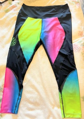 Zumba Original WE AR Preciosas Leggings Mujer Talla XXL Rambo Malla En Lateral Foto 1 de 4