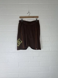 Small Brown And Green Dc Shoes 2000s Y2K VTG basketball Shorts - Picture 1 of 9