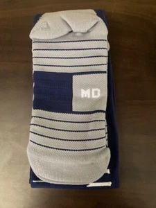 ADIDAS TEAM SPEED TRAXION CLIMALITE Hombre Calcetín Crew Azul Marino/Blanco Mediano NUEVO - Imagen 1 de 2