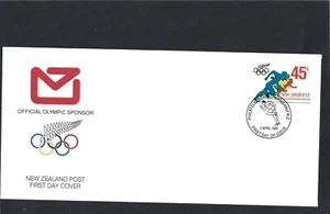 New Zealand 1992 Olympics FDC Un Addressed - Picture 1 of 1