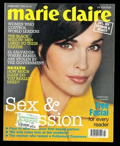 FASHION MAGAZINE MARIE CLAIRE UK EDITION FEBBRAIO 1997 - Picture 1 of 1