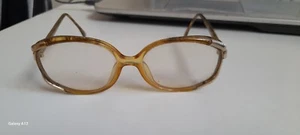 Vtg CHRISTIAN DIOR oversized Glasses Made In Germany 2490 W Vtg Leather Gallses - Picture 1 of 24