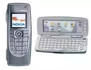 Nokia 9300 Communicator móvil maniquí imitación retro vintage accesorio decoración modelo - Imagen 1 de 2