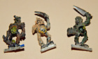 Plaguebearers Of Nurgle Warhammer Citadel Painted Metal Figures X3