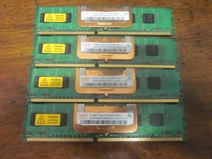 Lot of 4 Hynix 512MB (Total: 2GB) PC2-4200F-444-11 Server Memory - Works Great - Picture 1 of 2