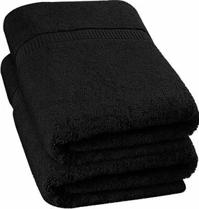 Set asciugamani da bagno 100% cotone 27""x52"" confezione da 2 asciugamani palestra da bagno ultra morbidi - Foto 1 di 21