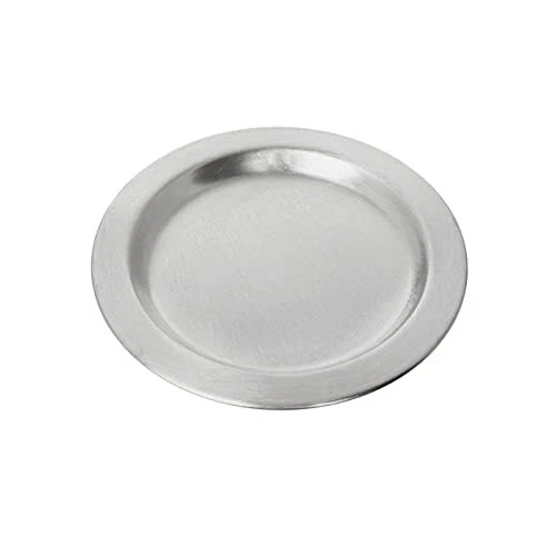 NKlaus sottobicchiere Ø 11cm alluminio argento sottobicchiere rotondo (v1m) - Immagine 1 di 1