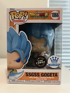Funko Pop! Animación: Dragon Ball Super SSGSS Gogeta #1866 Exclusivo Chase GITD - Imagen 1 de 8