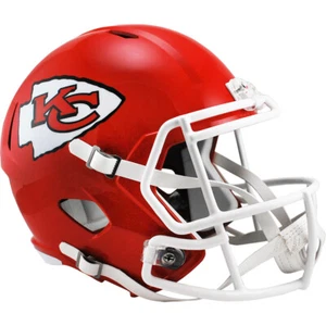 Casco de fútbol americano réplica tamaño completo Kansas City Chiefs Riddell Speed - Imagen 1 de 4