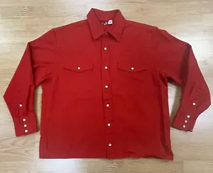 Vintage Element Long Sleeve Pearl snap shirt Skateboard Boxy Shirt Size M - Picture 1 of 6