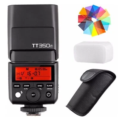 Godox TT350F 2.4G TTL HSS GN36 Camera Flash Speedlite For Fuji X-T3 T4 T30 T20 - Image 1 of 4