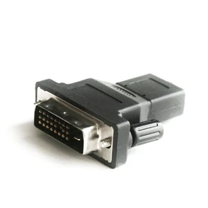 Adapter DVI-D 24+1 Stecker an HDMI-Stecker 19-pol TFT Display Monitor - Bild 1 von 2