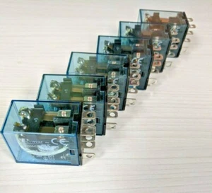 6-pack Omron LY2-J 8-Pin Relay 24VDC - Picture 1 of 4