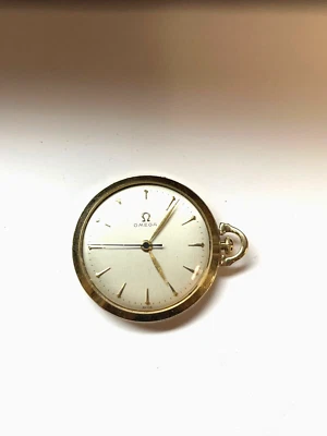 Antique 14K GOLD  Omega  17Jewel Manual Wind Pocket Watch P6521 Needs Cleaning! - Image 1 of 4
