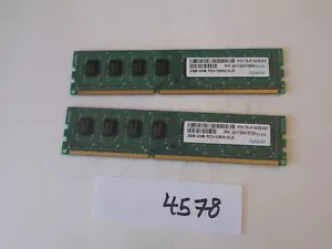 Apacer 78.A1GC6.421 2x2Gb=4Gb PC3-10600 1333Mhz DDR3 Desktop Memory RAM (4578) - Picture 1 of 2
