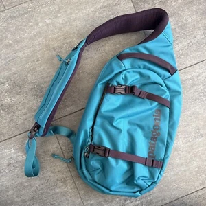 Borsa Patagonia Atom Sling 8L #48262 - blu assicurazione (BLYB) usata in ottime condizioni - Foto 1 di 4