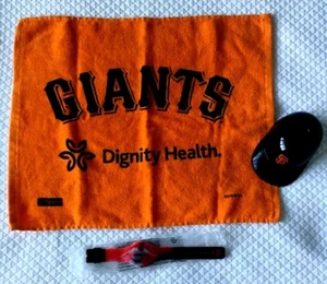 San Francisco Giants HUNTER PENCE Watch ICE CREAM Mini Helmet, Rally Towel- LOT - Picture 1 of 4