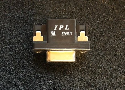 IPL D-Sub Connector 15 Way 15 Pin Part Marking: E149517  **NEW**  Qty.1 - Image 1 of 3