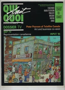 Qui Fait Quoi French Film Video Mag Input '86 April/May 1986 092921nonr - Imagen 1 de 1