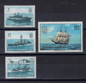 Turkey 1973 boats - ships MNH set - Picture 1 of 1