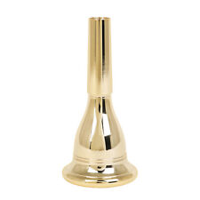 Tuba Mouthpiece Solid  Brass Construction  Plated Musical L4U5