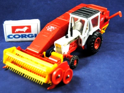 Rare 1:32 Corgi GS-1112 JF MS 105 COMBINE HARVESTER & DAVID BROWN 1412 TRACTOR - Image 1 of 4