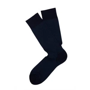 Marcoliani Birdseye Pima Cotton Italian Mid Calf Socks - Men - Picture 1 of 5