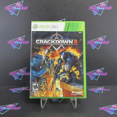 Refurbished Crackdown 2 Xbox 360 + Poster Complete - 1 Year Warranty EX Cond - Image 1 of 4