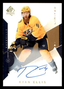 2018-19 SP Authentic Limited AUTO #86 Ryan Ellis E (ref 225686) - Picture 1 of 2