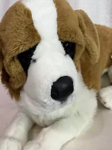 Peluche suave grande San Bernardo 25" perro peluche animal - Imagen 1 de 4