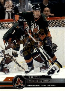 2001-02 (COYOTES) Pacific Hobby LTD #300 Keith Carney /99