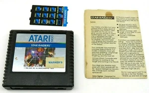 Star Raiders (Atari 5200, 1982) By Atari (Cartridge, Manual & Overlay) NTSC - Picture 1 of 5