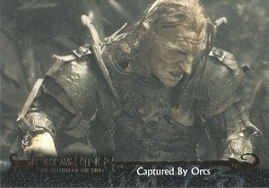 2003 Topps Lord of the Rings Return of the King #68 Captured By Orcs